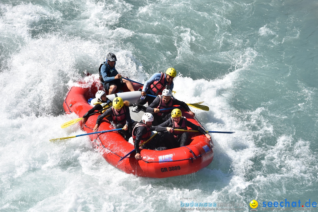 River Rafting: Ilanz-Reichenau - Schweiz, 21.08.2020