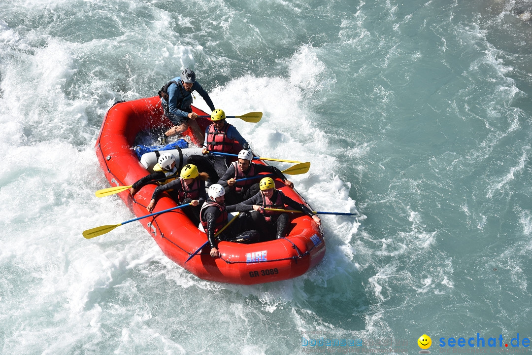 River Rafting: Ilanz-Reichenau - Schweiz, 21.08.2020