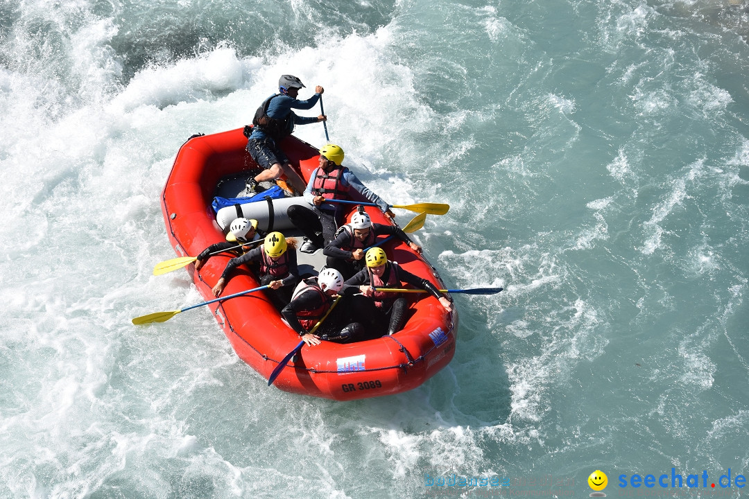 River Rafting: Ilanz-Reichenau - Schweiz, 21.08.2020