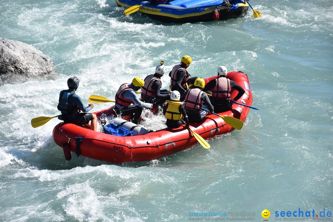 River Rafting: Ilanz-Reichenau - Schweiz, 21.08.2020