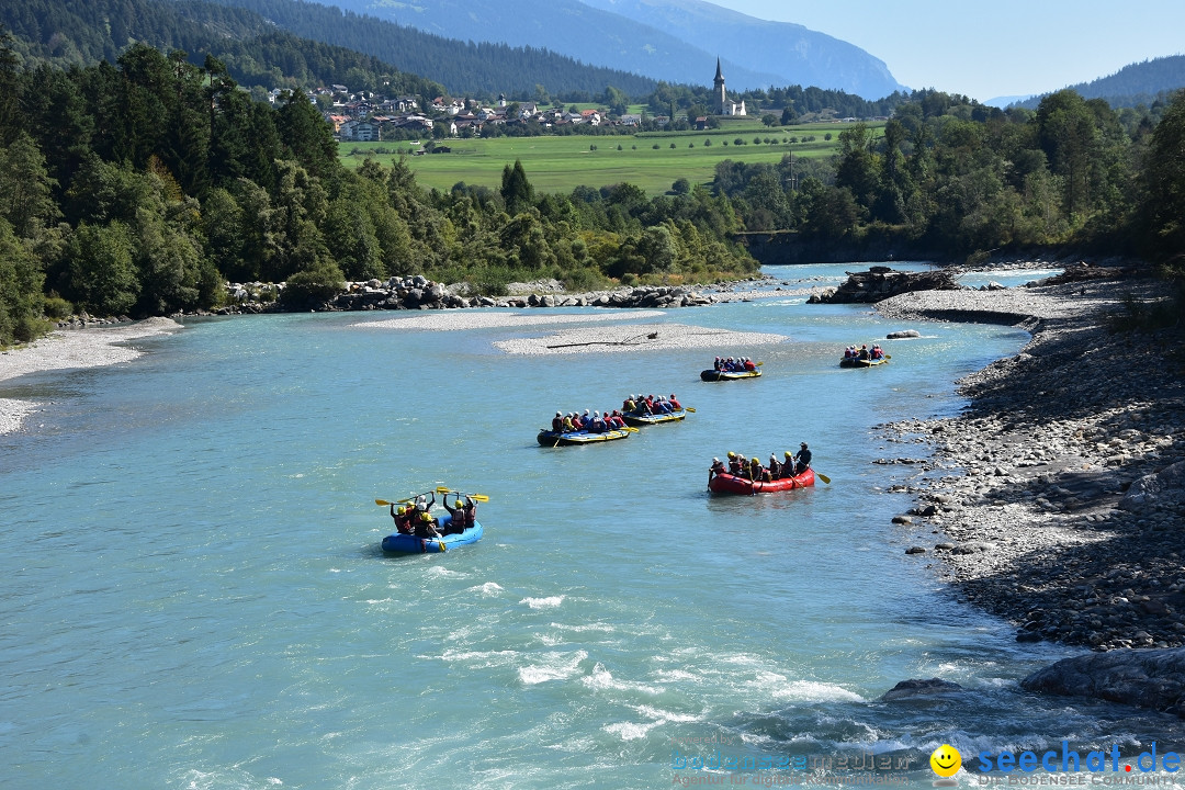 River Rafting: Ilanz-Reichenau - Schweiz, 21.08.2020