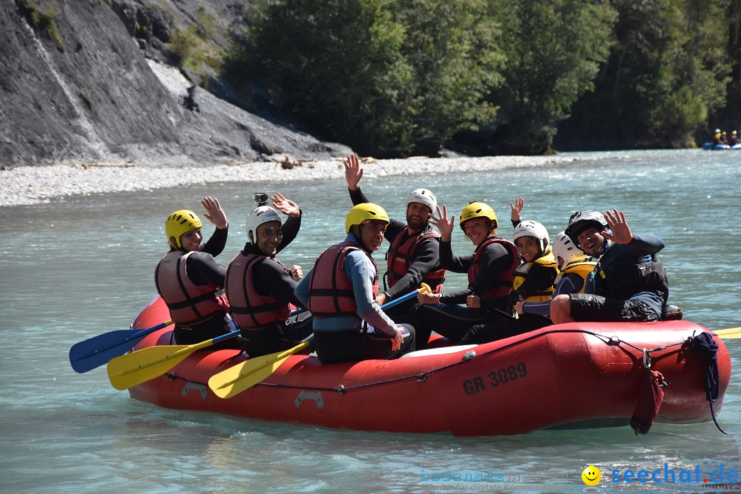 River Rafting: Ilanz-Reichenau - Schweiz, 21.08.2020