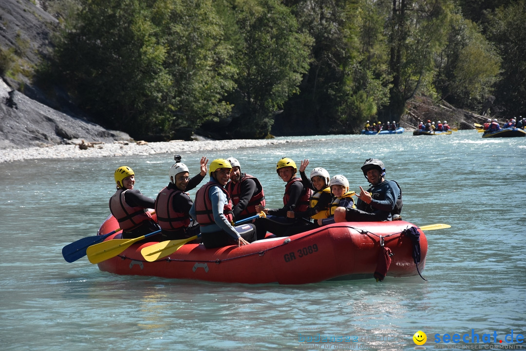 River Rafting: Ilanz-Reichenau - Schweiz, 21.08.2020