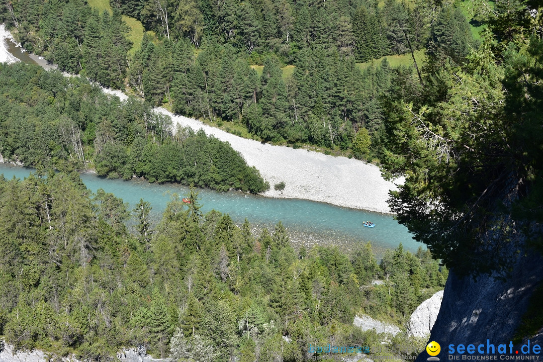 River Rafting: Ilanz-Reichenau - Schweiz, 21.08.2020