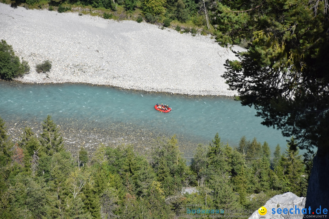 River Rafting: Ilanz-Reichenau - Schweiz, 21.08.2020