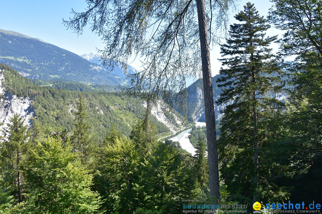 River Rafting: Ilanz-Reichenau - Schweiz, 21.08.2020