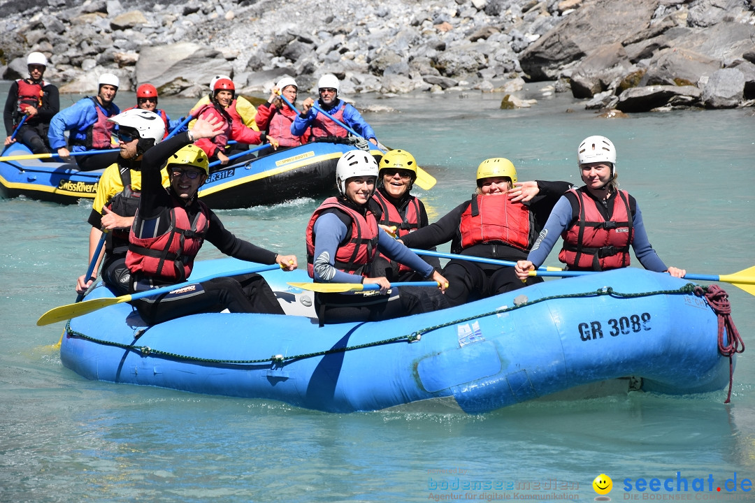 River Rafting: Ilanz-Reichenau - Schweiz, 21.08.2020