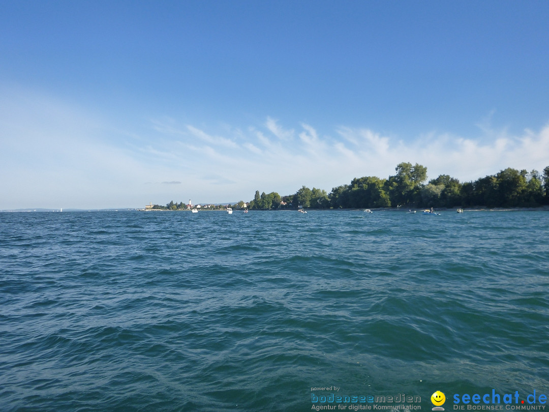 BODENSEEBOOT.DE Bodensee Querung, Thorsten Ratzlaff: Friedrichshafen, 25.08