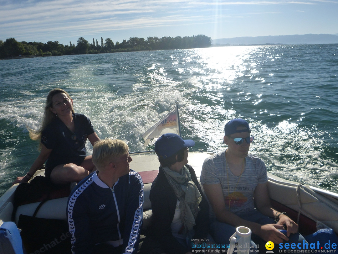 BODENSEEBOOT.DE Bodensee Querung, Thorsten Ratzlaff: Friedrichshafen, 25.08