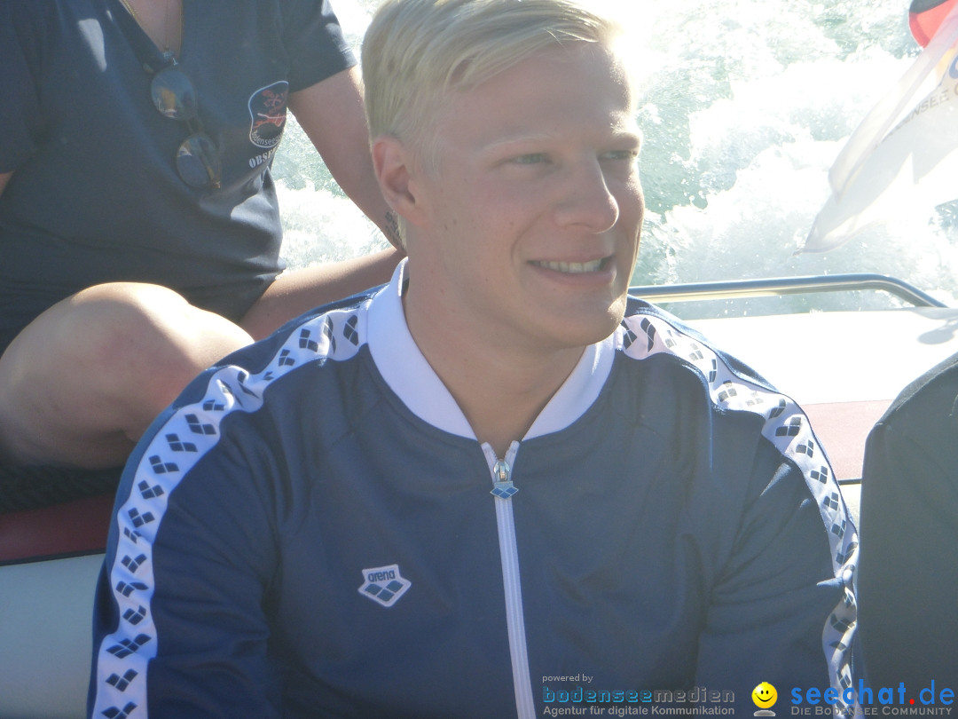 BODENSEEBOOT.DE Bodensee Querung, Thorsten Ratzlaff: Friedrichshafen, 25.08