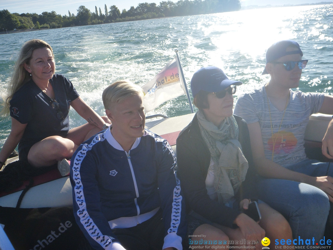 BODENSEEBOOT.DE Bodensee Querung, Thorsten Ratzlaff: Friedrichshafen, 25.08