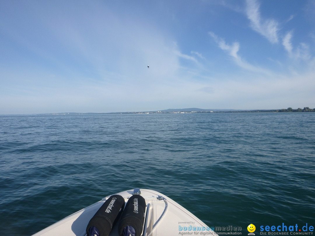 BODENSEEBOOT.DE Bodensee Querung, Thorsten Ratzlaff: Friedrichshafen, 25.08