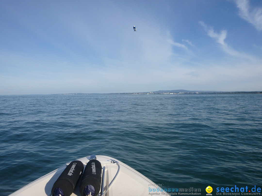 BODENSEEBOOT.DE Bodensee Querung, Thorsten Ratzlaff: Friedrichshafen, 25.08