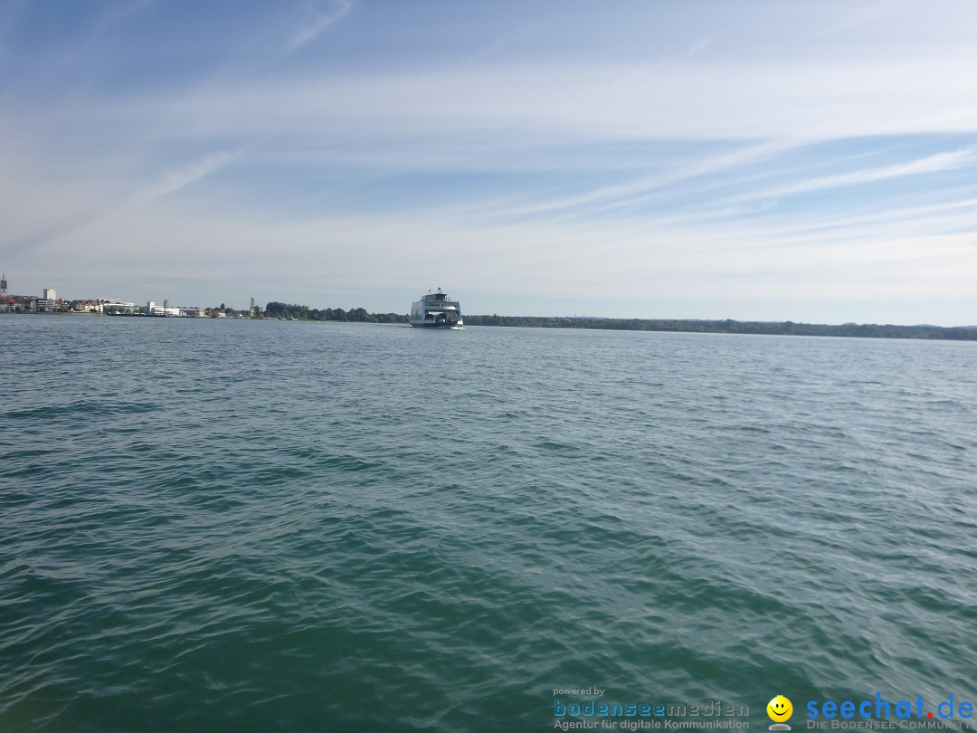 BODENSEEBOOT.DE Bodensee Querung, Thorsten Ratzlaff: Friedrichshafen, 25.08