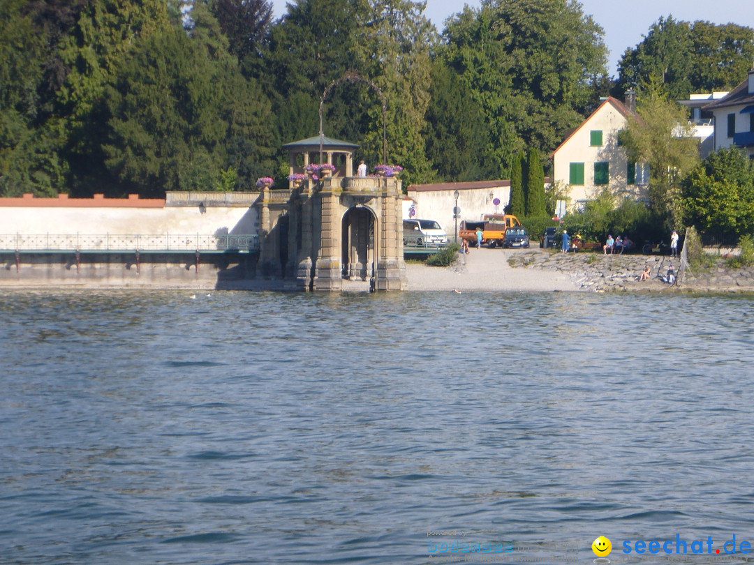 BODENSEEBOOT.DE Bodensee Querung, Thorsten Ratzlaff: Friedrichshafen, 25.08