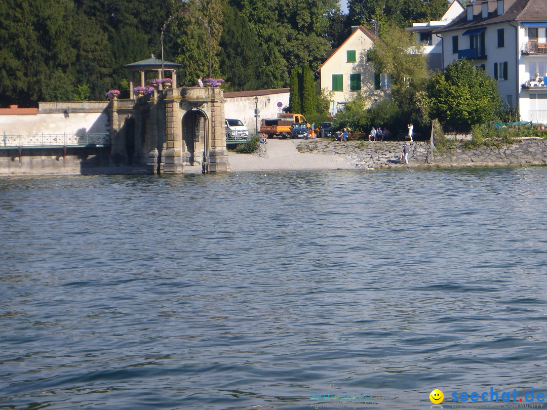 BODENSEEBOOT.DE Bodensee Querung, Thorsten Ratzlaff: Friedrichshafen, 25.08