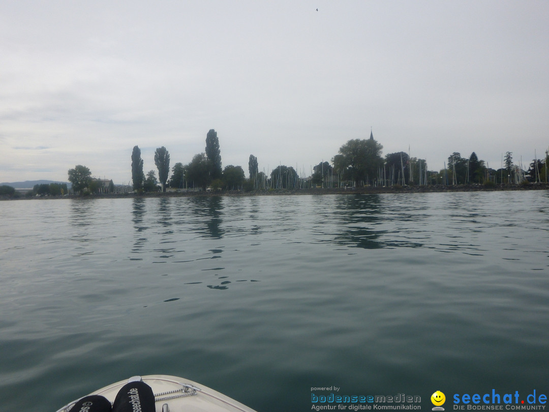 BODENSEEBOOT.DE Bodensee Querung, Thorsten Ratzlaff: Friedrichshafen, 25.08