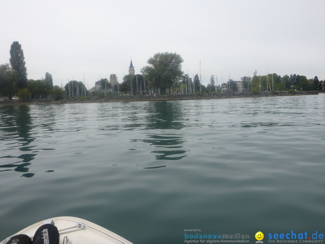 BODENSEEBOOT.DE Bodensee Querung, Thorsten Ratzlaff: Friedrichshafen, 25.08