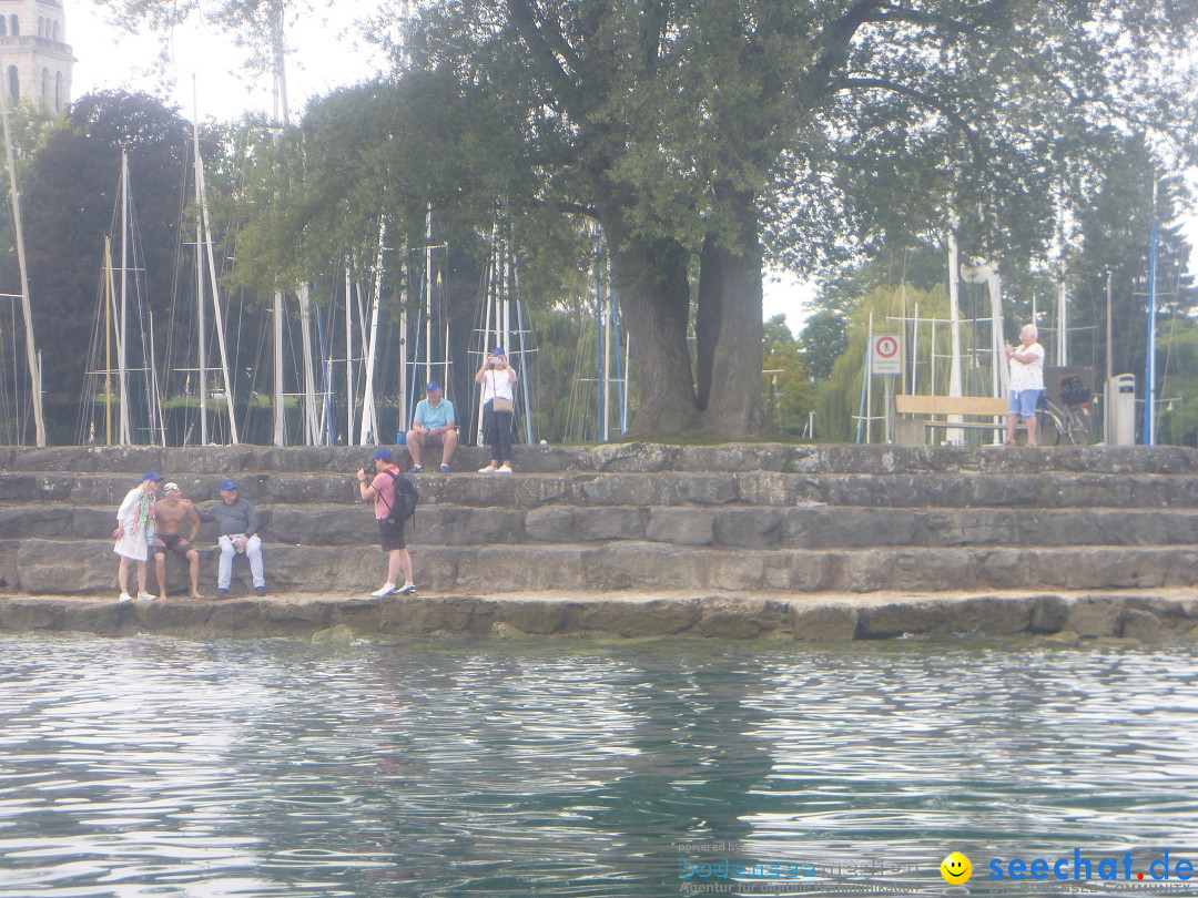 BODENSEEBOOT.DE Bodensee Querung, Thorsten Ratzlaff: Friedrichshafen, 25.08