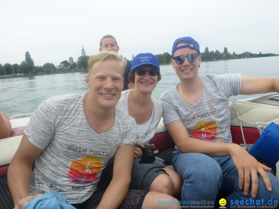 BODENSEEBOOT.DE Bodensee Querung, Thorsten Ratzlaff: Friedrichshafen, 25.08