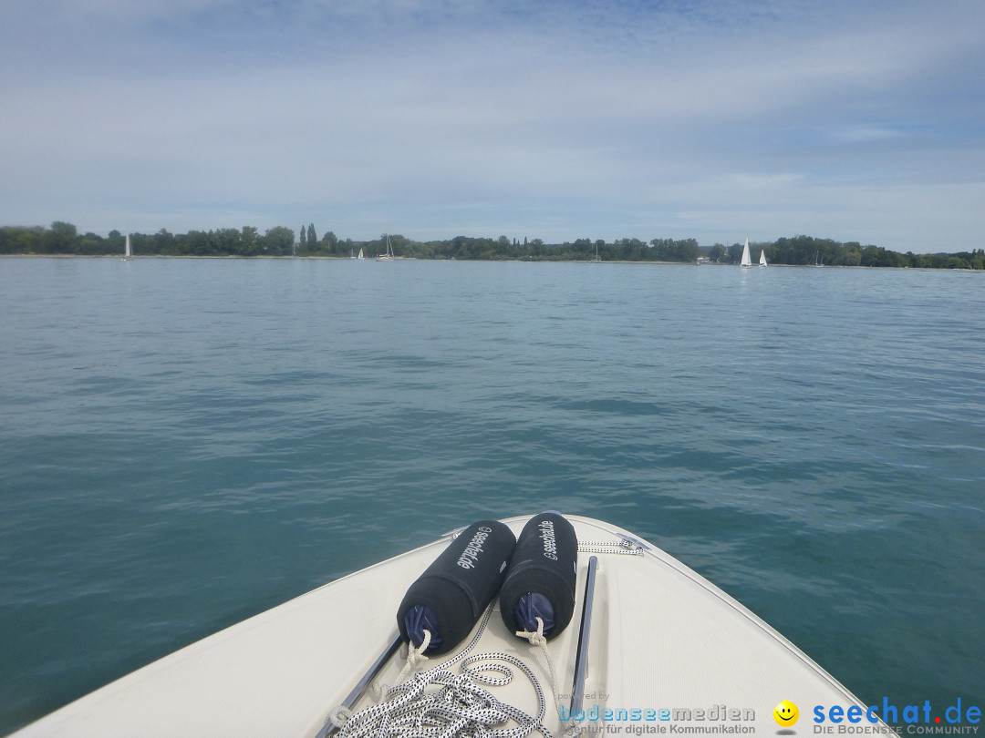 BODENSEEBOOT.DE Bodensee Querung, Thorsten Ratzlaff: Friedrichshafen, 25.08