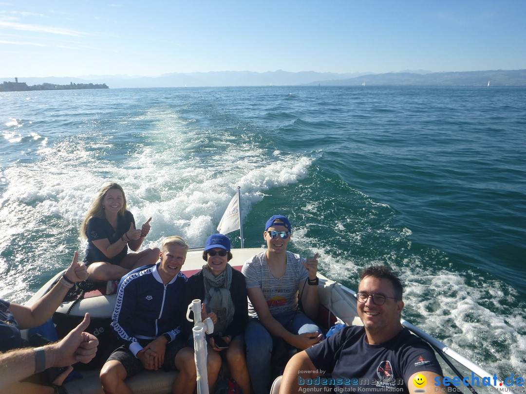 BODENSEEBOOT.DE Bodensee Querung, Thorsten Ratzlaff: Friedrichshafen, 25.08