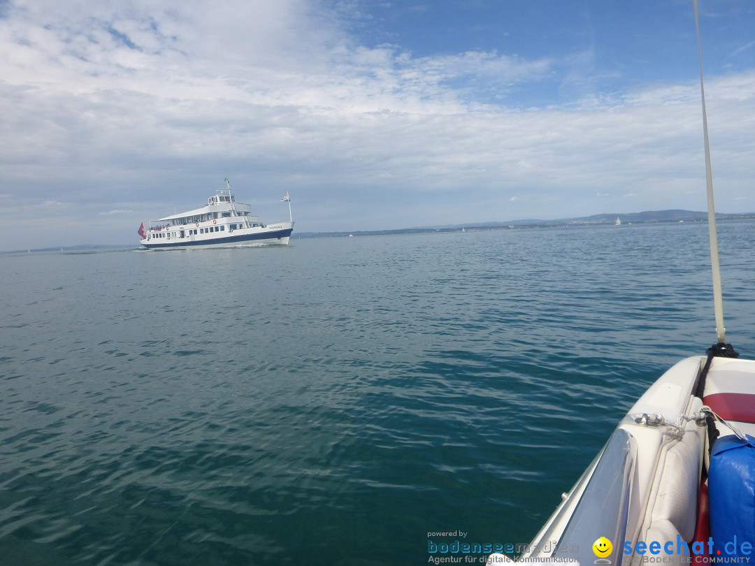 BODENSEEBOOT.DE - Begleitfahrt: Isabella und Thorsten: Friedrichshafen, 27.