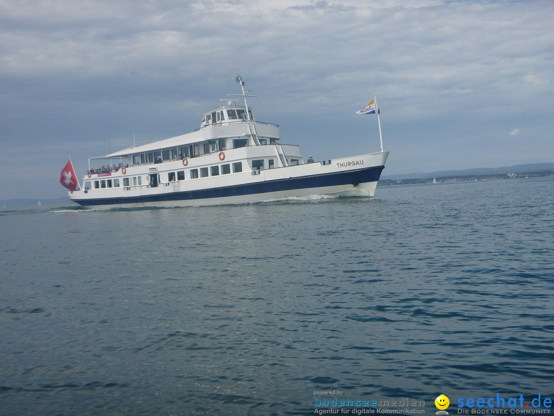 BODENSEEBOOT.DE - Begleitfahrt: Isabella und Thorsten: Friedrichshafen, 27.