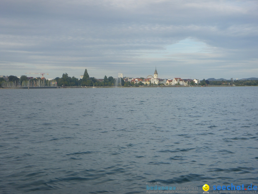 BODENSEEBOOT.DE - Begleitfahrt: Isabella und Thorsten: Friedrichshafen, 27.