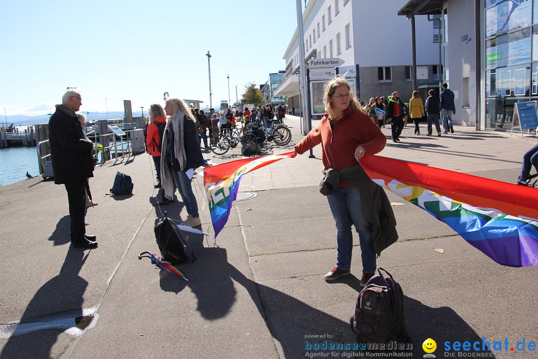 Friedenskette zum 30. Jahrestag der deutschen Einheit: Friedrichshafen, 3.1