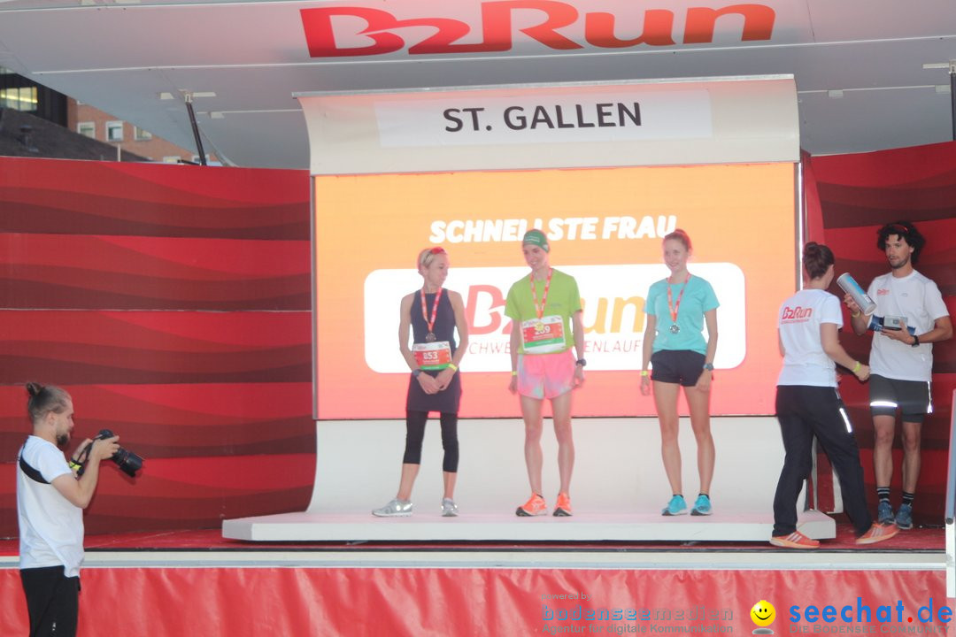 B2Run - Schweizer Firmenlauf: St. Gallen, 13.09.2021