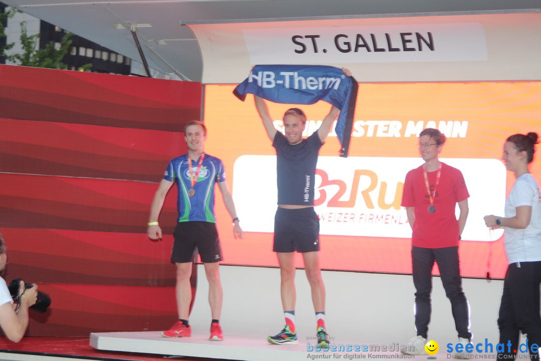 B2Run - Schweizer Firmenlauf: St. Gallen, 13.09.2021