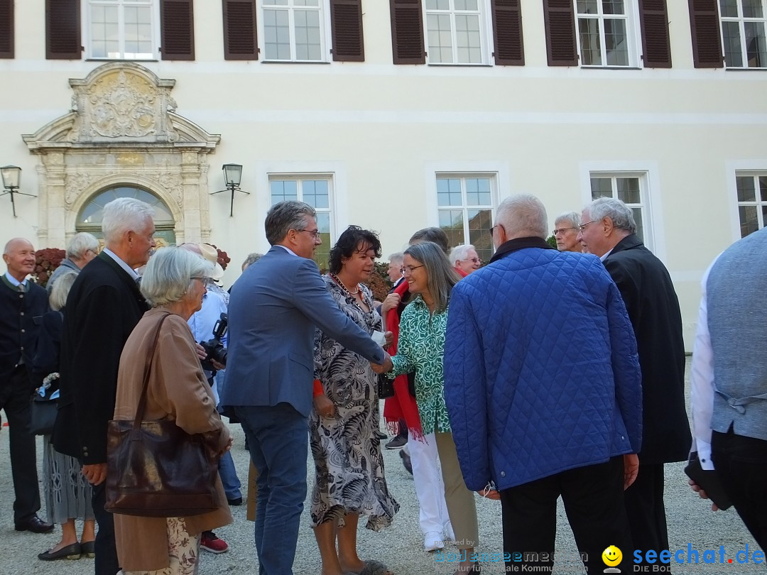 Schloss Mochental: 50 Jahre Jubilaeum - 80 Geburtstag Ewald Schrade, 18.09.