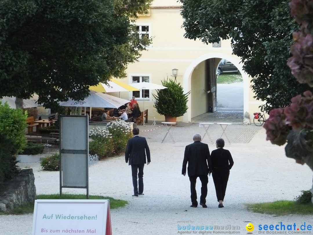 Schloss Mochental: 50 Jahre Jubilaeum - 80 Geburtstag Ewald Schrade, 18.09.