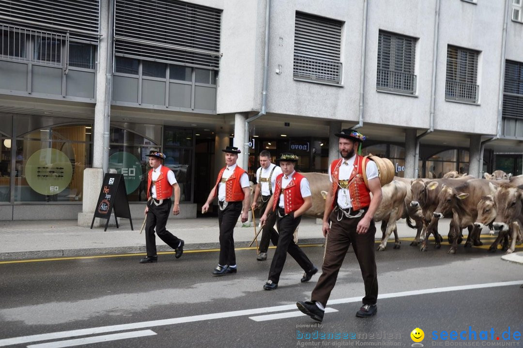 Viehschau - Appenzellerland Tourismus AR: Herisau, 27.09.2021