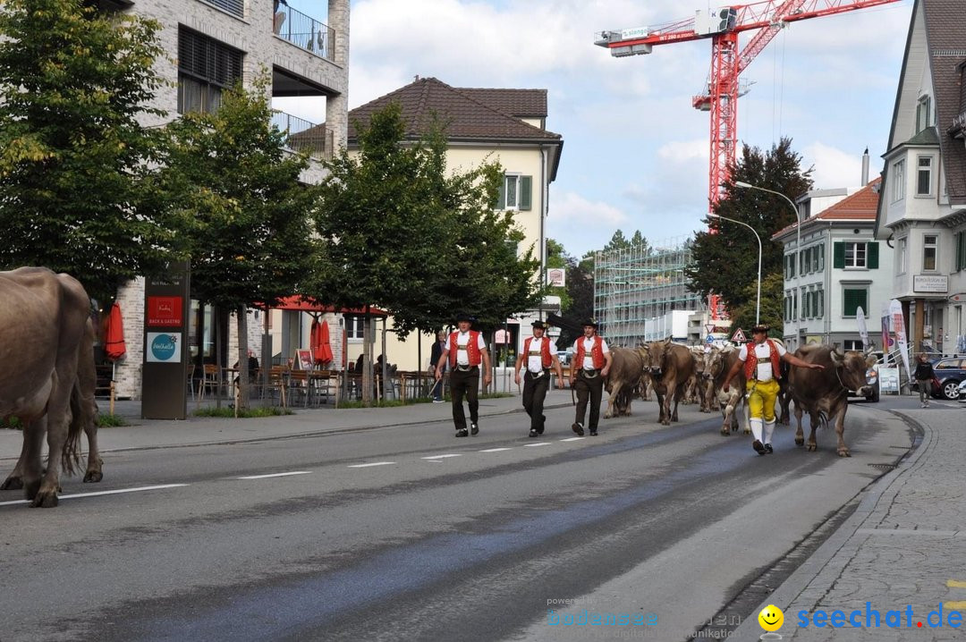 Viehschau - Appenzellerland Tourismus AR: Herisau, 27.09.2021