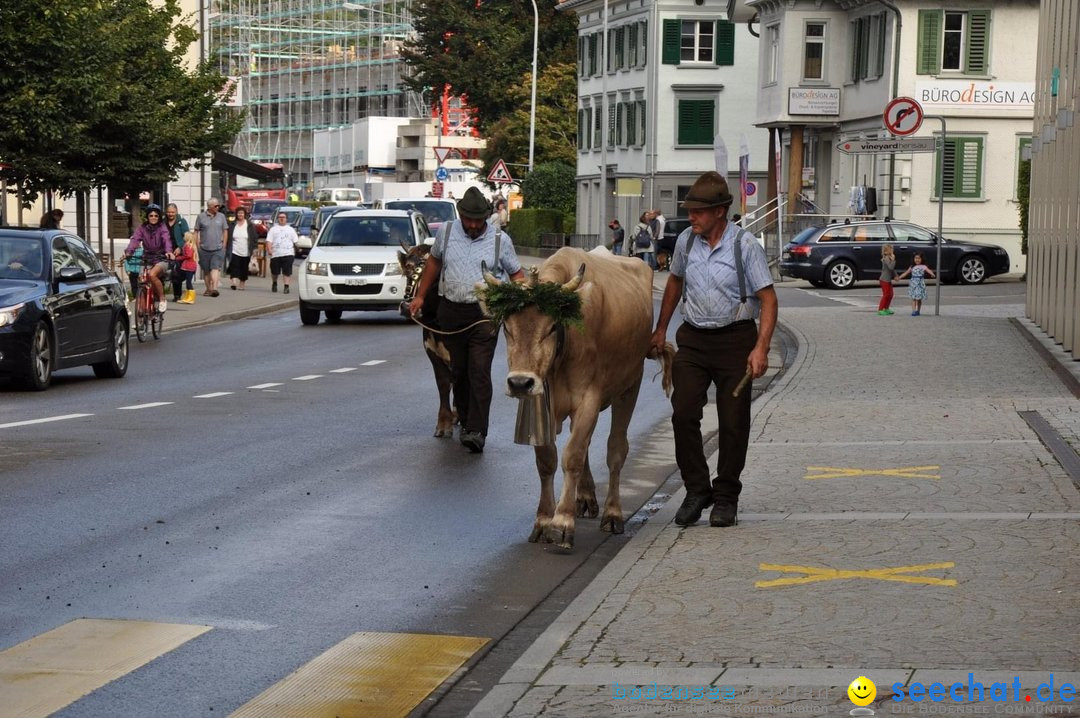 Viehschau - Appenzellerland Tourismus AR: Herisau, 27.09.2021