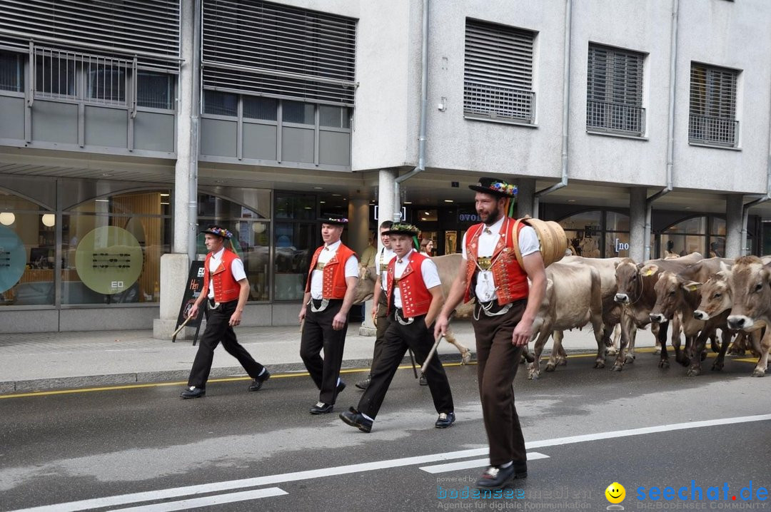 Viehschau - Appenzellerland Tourismus AR: Herisau, 27.09.2021