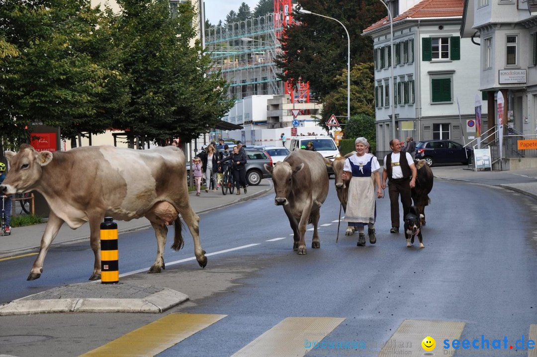 Viehschau - Appenzellerland Tourismus AR: Herisau, 27.09.2021