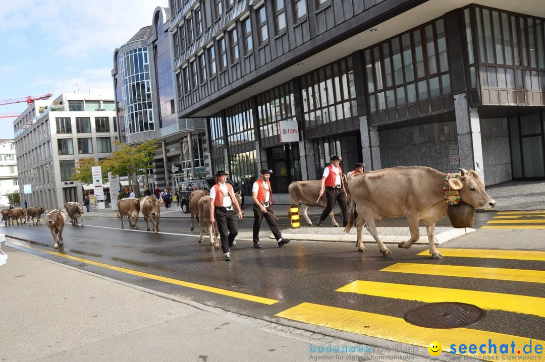 Viehschau - Appenzellerland Tourismus AR: Herisau, 27.09.2021