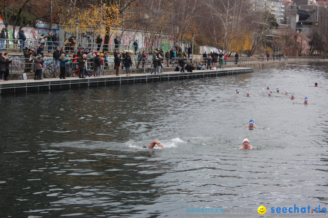 Nikolaus-Schwimmen - 21. Samichlaus-Schwimmen: Zuerich, 05.12.2021