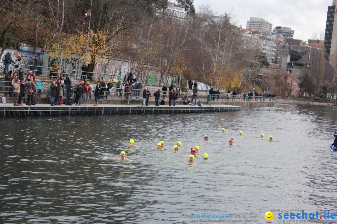 Nikolaus-Schwimmen - 21. Samichlaus-Schwimmen: Zuerich, 05.12.2021