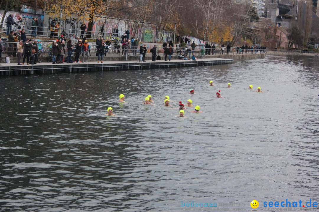 Nikolaus-Schwimmen - 21. Samichlaus-Schwimmen: Zuerich, 05.12.2021