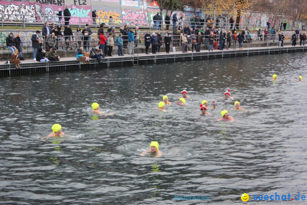 Nikolaus-Schwimmen - 21. Samichlaus-Schwimmen: Zuerich, 05.12.2021