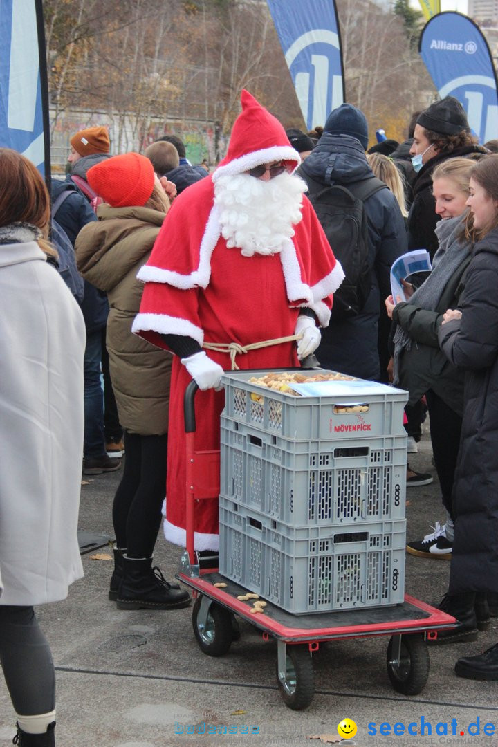 Nikolaus-Schwimmen - 21. Samichlaus-Schwimmen: Zuerich, 05.12.2021