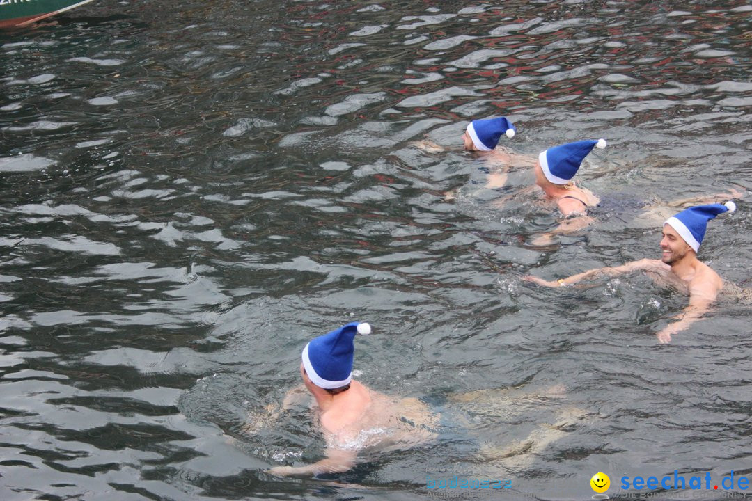 Nikolaus-Schwimmen - 21. Samichlaus-Schwimmen: Zuerich, 05.12.2021