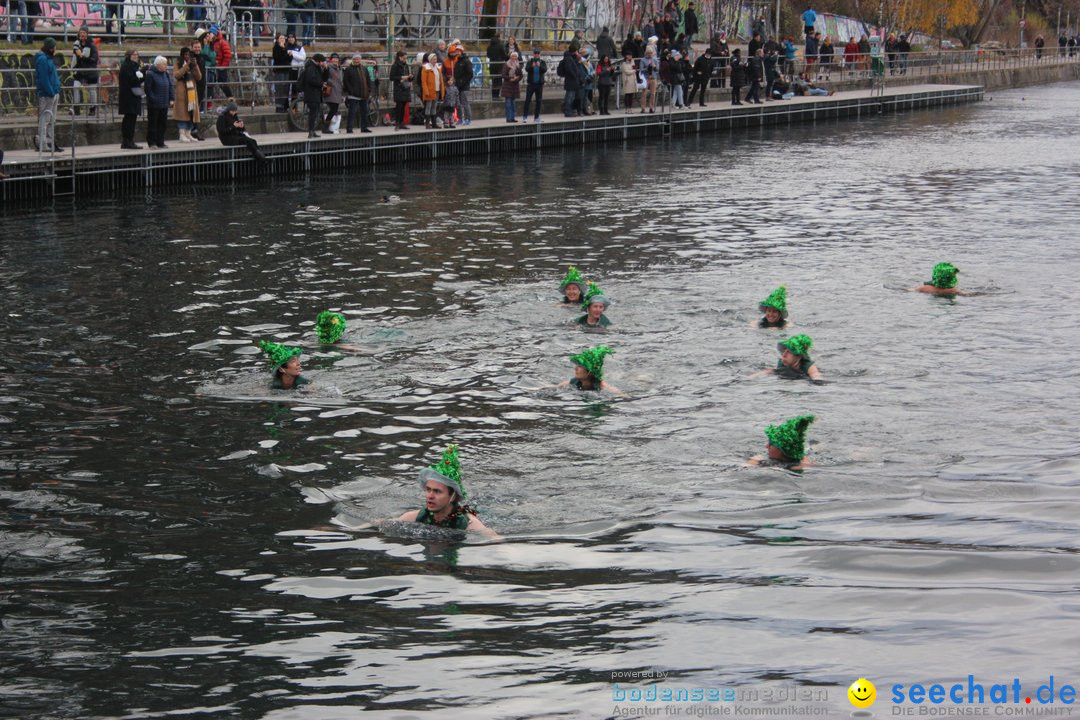 Nikolaus-Schwimmen - 21. Samichlaus-Schwimmen: Zuerich, 05.12.2021