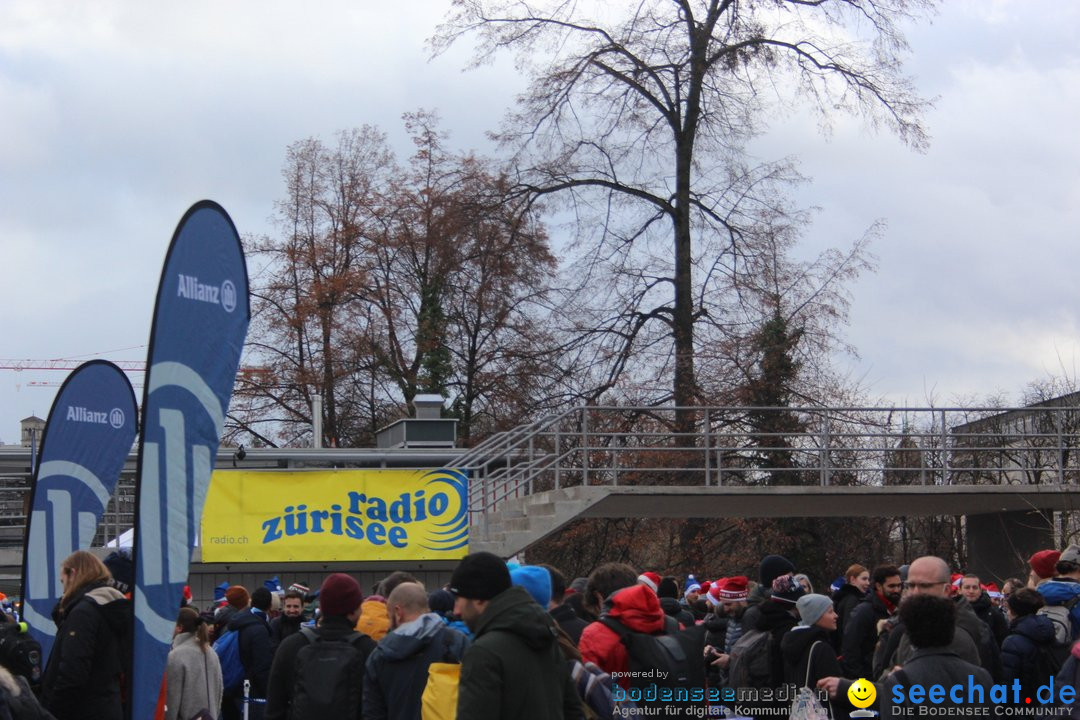 Nikolaus-Schwimmen - 21. Samichlaus-Schwimmen: Zuerich, 05.12.2021