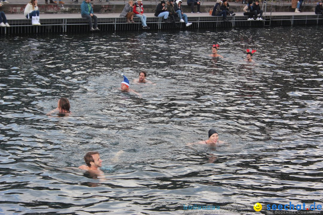 Nikolaus-Schwimmen - 21. Samichlaus-Schwimmen: Zuerich, 05.12.2021