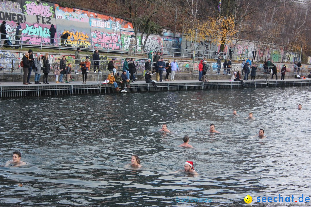 Nikolaus-Schwimmen - 21. Samichlaus-Schwimmen: Zuerich, 05.12.2021